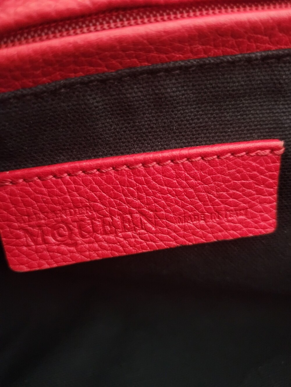 Alexander McQueen Large Skull Padlock Red Leather Satchel. excellent condition - Picture 2 of 16